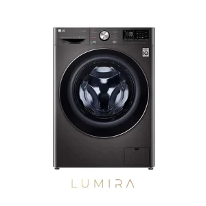 ماشین لباسشویی ال‌جی مدل V9 رنگ دودی متالیک با ظرفیت 10.5 کیلوگرم - LumiraHouse