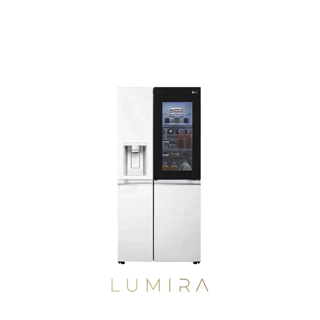 lg-x348-white-lumirahouse.webp یخچال ساید ال جی X348 سفید با طراحی مدرن